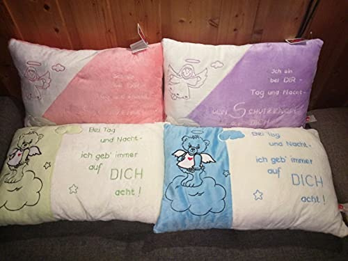 Morgenroth Schutzengel- Kissen 40 x 25 cm weich + flauschig geprüfte Qualität