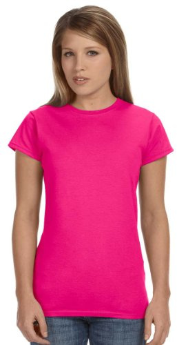Gildan Ladies Soft Style Short Sleeve T-Shirt (2XL) (Antique Heliconia)
