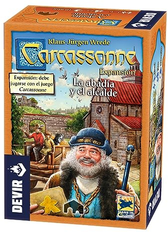 Carcassonne – Abadia und der Bürgermeister, Brettspiel (Devir) (bgcarab)