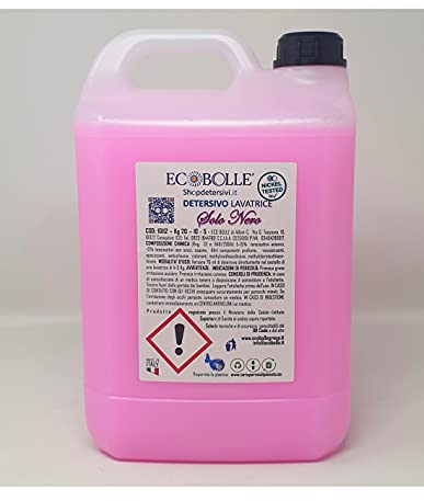 Lavatrice Solo Nero Concentrato e Gradevolmente Profumato (5 kg)