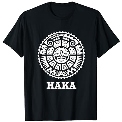 Haka Tanz Kultur Maori Symbol New Zealand T-Shirt