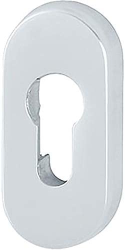 HOPPE PT-Schlüsselrosette 55S-SR, oval PZ F1 eloxiert,RH 3