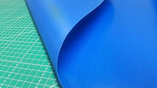 Lona PVC Azul extraresistente Lona de PVC para toldos, colchonetas, Cierres, Camping, Cortinas,etc