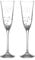 DIAMANTE Swarovski 50th Birthday or Anniversary Champagne Glasses – Pair of Crystal Champagne Flutes with Hand Etched “50” with Swarovski Crystals