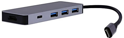 T'nB - Hub USB-C 6 en 1 T'nB Collection iClick - Gris