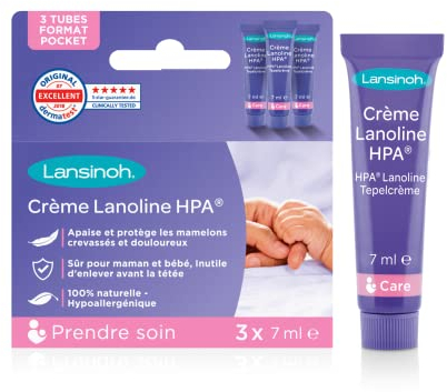 Lansinoh I Lanolin HPA Creme, 3 x 7 ml