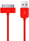 5 cavi di ricarica USB da 1 m, colore rosso a 30 pin, per Apple iPhone 4 4S 3G 3GS Apple iPad 1st 2nd 3rd Gen iPod 5th Gen classic nano 1st 2nd 3rd 4th 5th 6th Gen Touch