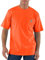 Carhartt Men's Loose Fit Heavyweight Short-Sleeve Pocket T-Shirt (Also Available in Big & Tall) K87 Workwear (Regular Sizes), Brite Orange, XXL