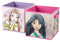 Idea Nuova Disney Princess Faltbare Aufbewahrungswürfel, 25,4 x 25,4 cm, 2 Stück
