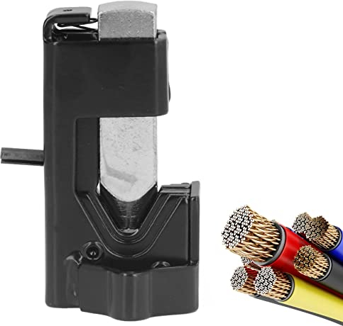 Hammer Typ Lug Crimper, Heavy Duty Federbelastete Kabelschuhzange,Edelstahl Crimpzange für Batterie und Schweiß Kabel