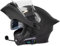 Built-In Bluetooth Motorcycle Helmet With Automatic Intercom, Flip-up Modular Design, Anti-fog Dual Visor, DOT ECE Approved