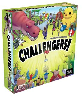Asmodee - Challengers - Brettspiel, 1-8 Spieler, 8+ Jahre, Preissieger des Jahres 2023, italienische Ausgabe