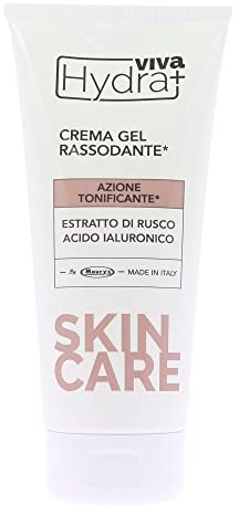 HYDRAVIVA CREMA GEL RASSODANTE PER IL CORPO CON RUSCO E ACIDO IALURONICO 200 ML