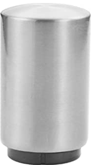 Augenblick Bottle Opener, Push Down Magnetic Stainless Steel Beer Bottle Opener - Silver