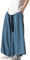 GURUNVANI Herren Wide Leg Pants Japanische Yoga Hosen Hip Hop Baggy Hosen, 23K133Blau, XL