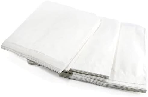 Greaseproof Paper Bags For Food 10 X 10”. 100 X White Food Bags Perfect For Hot Baked Goods: Such As Sausage Rolls + Pastries Also Cold Food: Such As Sandwiches, Doughnuts, Croissants Etc | Springpak