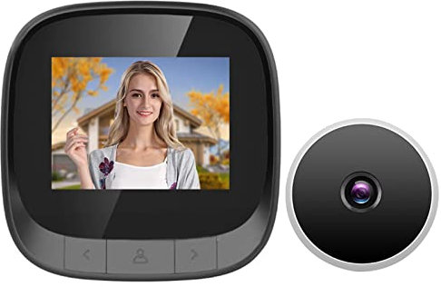 Türspion WiFi,Guckloch-Türkamera,Türspion,2,4 Zoll,Intelligenter Visueller Türspion,Digitale Video-Guckloch-Sicherheits-Augenüberwachungskamera