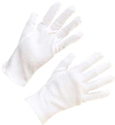 GLEAVI 12 Paires De Pour Les Mains De Protection De Spa Pièces De Monnaie Bijoux D'Inspection Protège-Mains