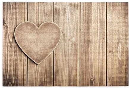 Holzherz 1000 Stück Holzpuzzles in Kunststoffboxen, feine Verarbeitung und Haltbarkeit