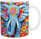 Tasse d'éléphant en céramique avec d'éléphant - Tasse à café avec imprimé éléphant, tasse pour amateurs de café, jolie tasse à thé en céramique avec éléphant, cadeaux pour