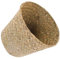 FONDOTIN Poubelles Poubelle Tissée Panier à Plantes En Osier Panier Tressé Décoratif Mini Panier Poubelle De Bureau Corbeille à Déchets En Osier Porte-poubelle Paille Rural Panier