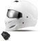 QJWMatic Persönlichkeit Motorradhelm Abnehmbarer Kinnhelm Männer Frauen Retro Street Fighter Kombination Vier Jahreszeiten Helme Mit Handschuhen ECE-Zertifiziert D,XL57-58CM