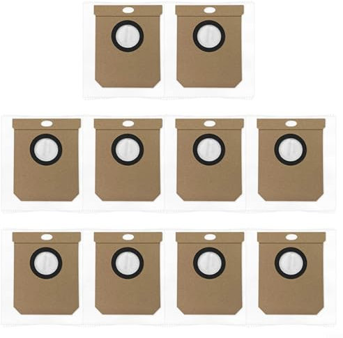 ZYNCUE Paquete de 4/10 Bolsas para Aspiradora para Cecotec, Conga 7490 Home, X-Treme, Genesis (Paquete de 10)