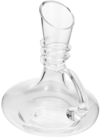 CIYODO 1 Stück 1600ml Großer Dekanter Schneller Wein Dekanter Glas Dekanter Flaschenkugelausgießer