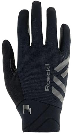 Roeckl Morgex 2 Fahrrad Handschuhe lang schwarz 2026: Größe: 7
