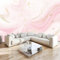 Fototapete 200x140cm XXL Wohnzimmer Schlafzimmer Wanddeko,Rosa Vlies Wandtapete Poster Deko,Korridor TV-Hintergrundwand Marmor-Gold-Glitzer 3D Effekt Tapete