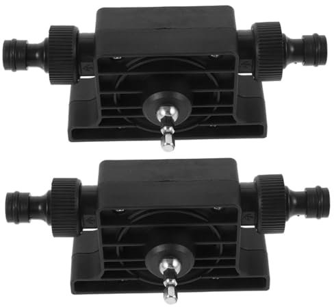 SHINEOFI 2pcs Portable Water Feature Pumps Electric Pump Sump Hose Self Priming for Garden Home