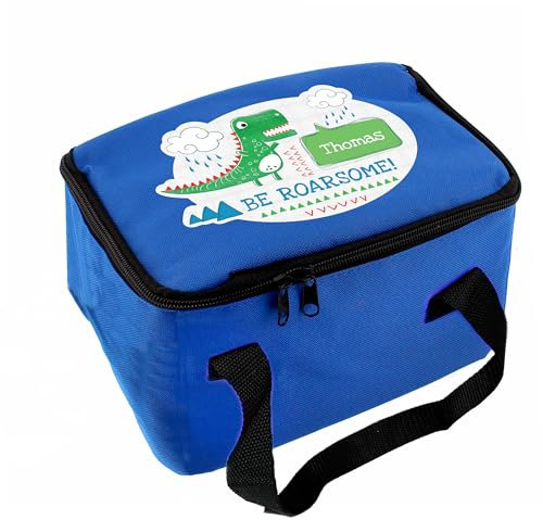 Personalised 'Be Roarsome' Dinosaur Lunch Bag - Kids, School, Nursery, Back to School, Packed Lunch