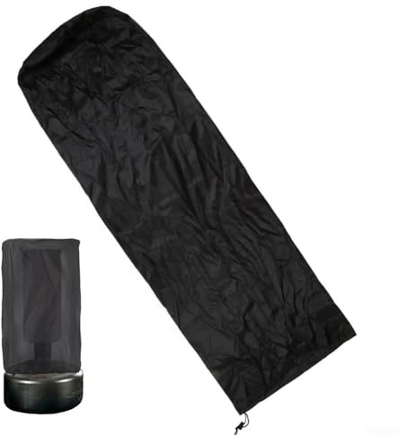 Jotekonoby Wasserabweisender Oxford-Taschen-Überzug für freistehende Boxen, staubdicht, Boxsack, Abdeckung, schwerer, wasserabweisender Reißverschluss und Bo (76176 cm)