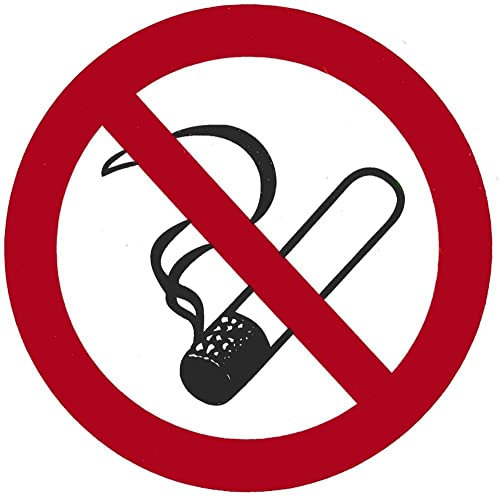 Contacto Schild RAUCHEN VERBOTEN 10 cm
