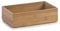 Zeller 13332 Ordnungsbox 23 x 15 x 7 cm, Bamboo, natur