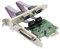 CONCEPTRONIC Parallelport & Serielle 2-Port PCI-Express-Karte