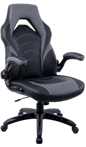STAPLES Emerge Vortex Gaming Chair, Ergonomic, Adjustable Height, Swivel, Black