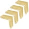 Bitray Metal Sofa Leg 2 Inch Height L Shape Furniture Leg Gold Sofa Legs Table Cabinet Cupboard Couch Leg Furniture Feet Replacement - 4pcs