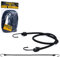 fuxton fuxton 10 Spanngurte mit Haken, 75 cm schwarz Spanngummi, (Expander, Gepäckspanner, Gummiband) für Fahrradträger, Ladungssicherung, Auto