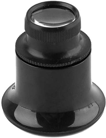Froiny 1pc Uhrmacher- Lupe, Vergrößerungsglas Okulare Für Watch Schmuck, Diamanten, Gravierungen Lupe (20x)