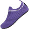 SAGUARO Pantofole da Bambini Antiscivolo Confortevole Ciabatte da Casa Scarpe Interne per Ragazzi Ragazze, Viola 22/23