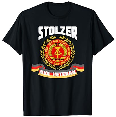 DDR NVA Armee Veteran Osten Ostalgie Vatertag T-Shirt