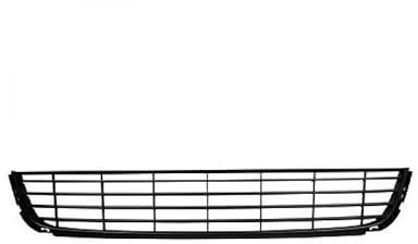 Grille de pare-choc avant centrale noire compatible avec Volkswagen Golf 6 2008-2012