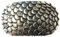 BELTINGER Gürtelschnalle Bling Scales 4,0 cm | Buckle Gürtelschließe 40mm Massiv | Mit hochwertigem Strass besetzt | Schmuckschließe | Silber