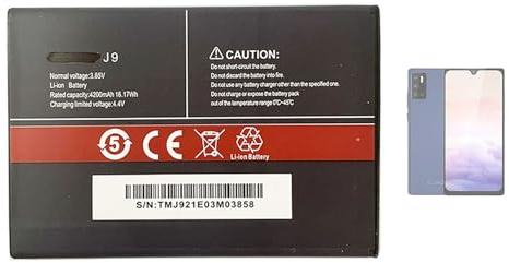 Aousavo Cubot P40 J9 ersatz akku Kompatibel mit Cubot P40 J9