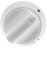 sparefixd for Hotpoint HAG60P Gas Cooker Hob Control Knob Dial White