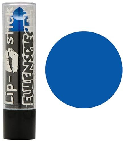 NEU Theater-make-Up Karnevalsschminke Lippenstift in hochwertiger Theaterqualität, Blau