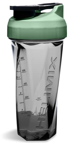 HELIMIX 2.0 828ml Shaker Proteine Senza Sfera - Borraccia Protein Vortex Blender | Miscelatore Palestra Senza Grumi, Tritan, BPA-Free, Lavabile in Lavastoviglie, Portatile, Antigoccia, Mint