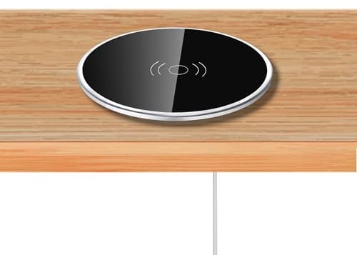 Kalb | Chargeur Rapide Qi à encastrer 20W Fast Charge sans Fil pour Smartphones et Accessoires