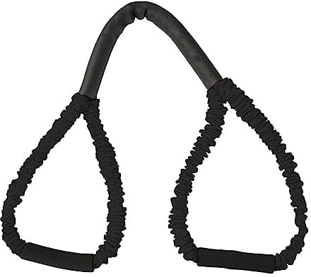 Amagogo Box-Widerstandsbänder, Übungsbänder, Fitness-Elastikbänder, Heim-Fitness-Workout-Ausrüstung, mit Griffen für Pilates, Beine, Arm